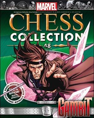 Marvel Chess Collection (UK) issue 48 Gambit (White Pawn)