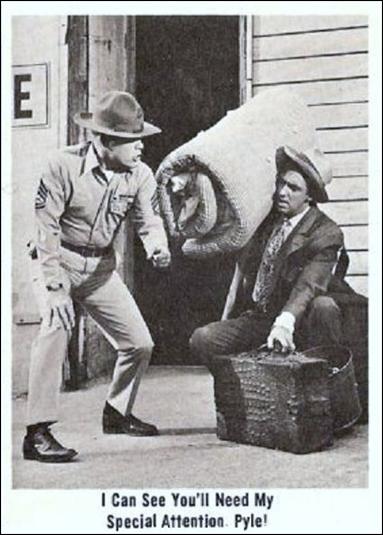 Gomer Pyle (Base Set) card 1 I Can See You'll Need My Special Attention Pyle!