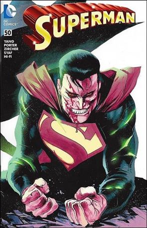 Superman (2011) issue 50-L Rafael Albuquerque Fried Pie Connecting Cover