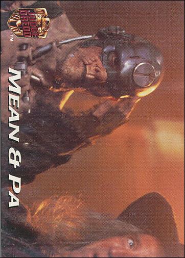 Judge Dredd: The Movie (Base Set) card 31 Mean & Pa