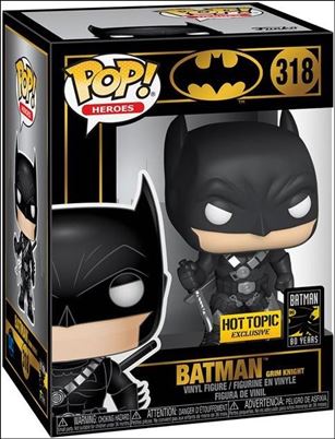 POP! Heroes figure 318 Batman Grim Knight Hot Topic Exclusive