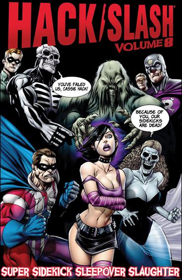 Hack/Slash issue 8 Super Sidekicks Sleepover Slaughter