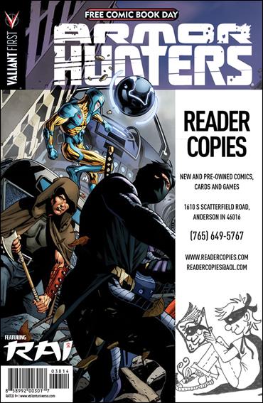 Valiant FCBD 2014 Armor Hunters Special issue nn-CJ Reader Copies Cover