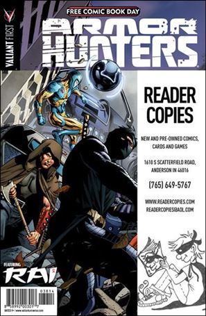 Valiant FCBD 2014 Armor Hunters Special issue nn-CJ Reader Copies Cover