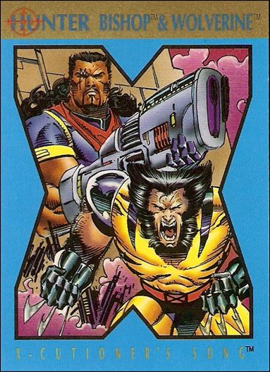 X-Cutioner's Song (Base Set) card 5 Bishop & Wolverine