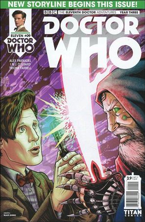 Doctor Who: The Eleventh Doctor Year Three issue 9 Blair Shedd Cover