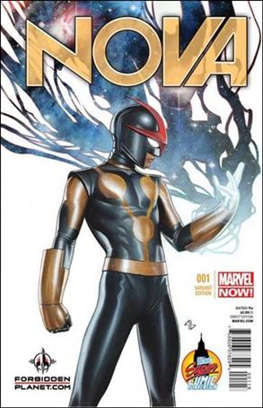 Nova (2013) issue 1-G Adi Granov London Super Comic Convention Cover