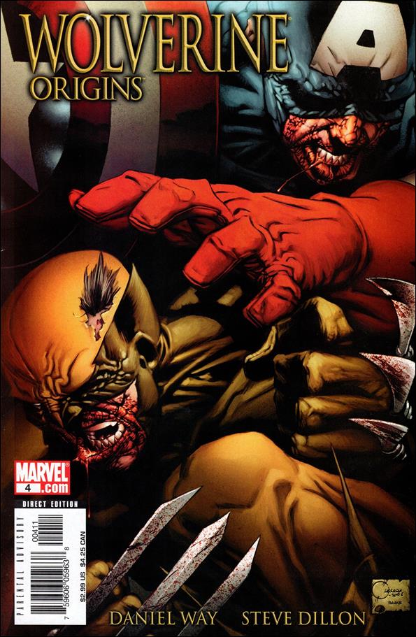 Wolverine: Origins issue 4 Joe Quesada Cover