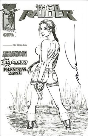 Tomb Raider: The Series issue 41-B Supanova / Armageddon Expo Cover