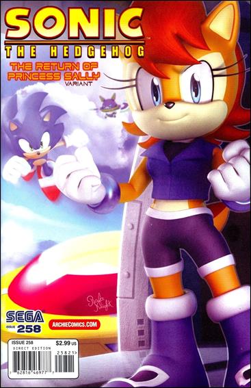 Sonic the Hedgehog (1993) issue 258-B Rafa Knight Cover