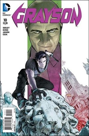 Grayson issue 10 Mikel Janin Cover
