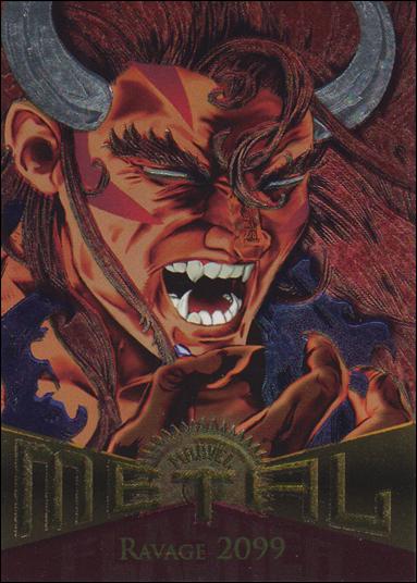 Marvel Metal (Parallel Flasher Set) card 51 Ravage 2099