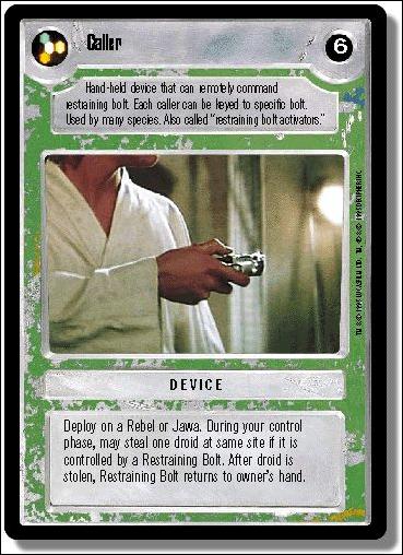 Star Wars: Premiere Limited (Base Set) card 196 Caller