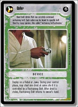 Star Wars: Premiere Limited (Base Set) card 196 Caller