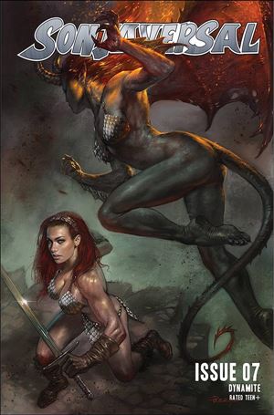 Sonjaversal issue 7 Lucio Parrillo Cover