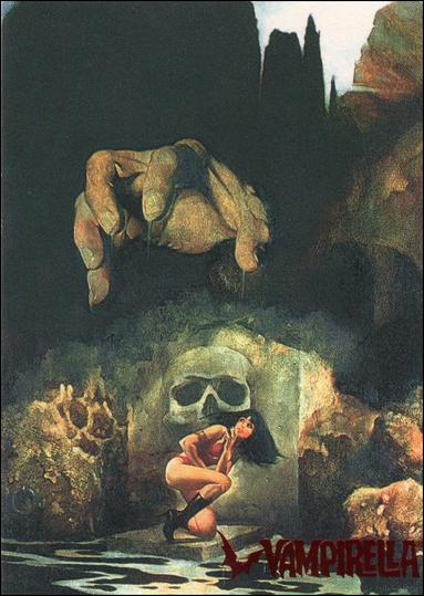 Visions of Vampirella card 19 A Victim of the Past