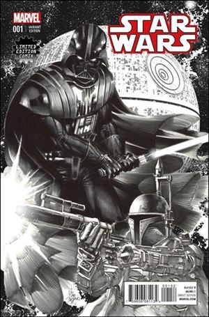 Star Wars (2015) issue 1-YD Mike Deodato Jr Limited Edition Comix Sketch Cover