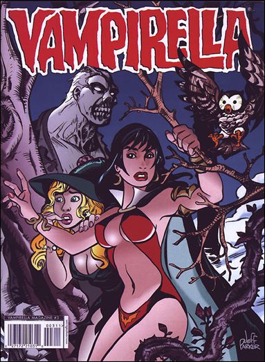 Vampirella Comics Magazine issue 3-C Jeff Parker Cover