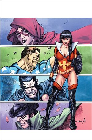 Vampirella: The Dark Powers issue 4-M Sergio Davila 1:25 Virgin Cover