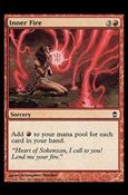 Magic the Gathering: Saviors of Kamigawa (Base Set) card 105 Inner Fire