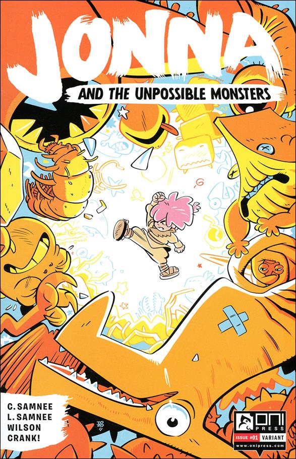 Jonna and the Unstoppable Monsters issue 1-E Tonci Zonjic 1:15 Cover
