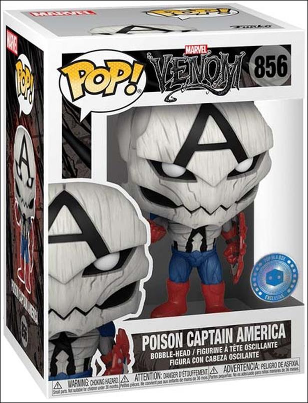 POP! Marvel figure 856 Poison Captain America