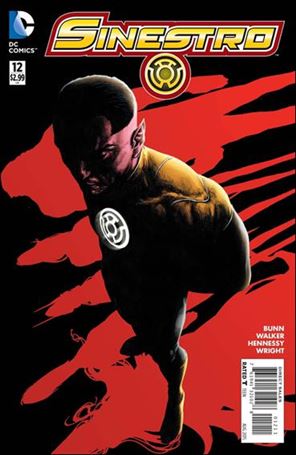 Sinestro issue 12 Martin Coccolo Cover