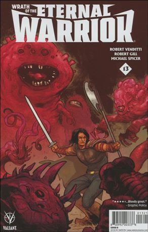 Wrath of the Eternal Warrior issue 13-B Kyle Strahm Cover