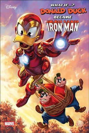 Marvel & Disney: What If...? Donald Duck Became Iron Man issue 1.00-C Mark Brooks Cover