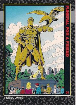 Doomsday: The Death of Superman (Funeral For A Friend Subset) card C6