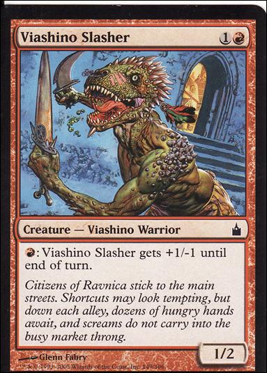 Magic the Gathering: Ravnica (Base Set)  card 149 Viashino Slasher