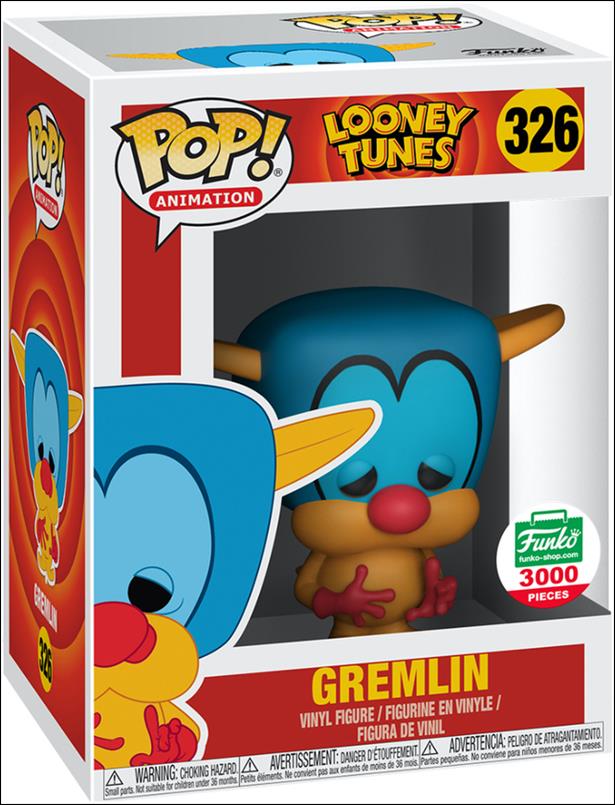 POP! Animation figure 326 Gremlin Funko Shop Exclusive 1/3000