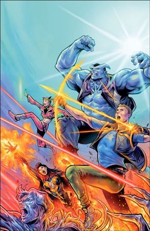 Valiant Beyond: All-New Harbinger issue 1-G Guillermo Fajardo Wraparound Virgin Cover