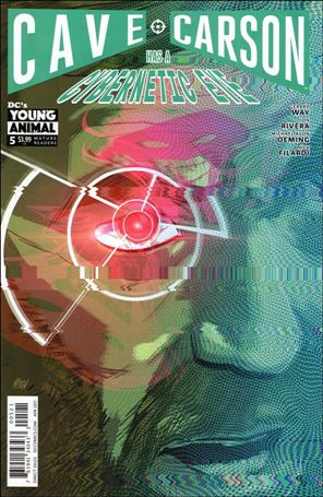Cave Carson Has a Cybernetic Eye issue 5-B Mitch Gerads Cover