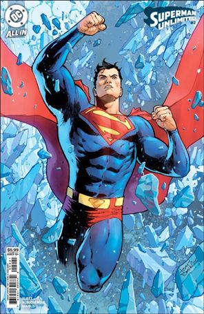 Superman Unlimited (2025) issue 2-C Tony S. Daniel Cardstock Cover