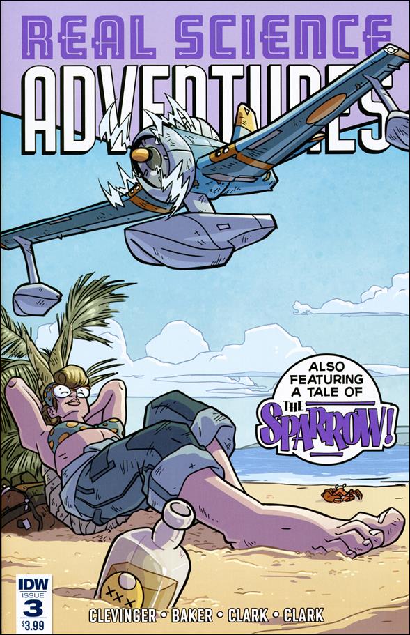 Real Science Adventures issue 3 Scott Wegener Cover