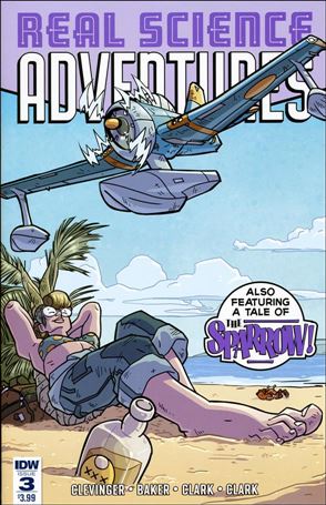 Real Science Adventures issue 3 Scott Wegener Cover