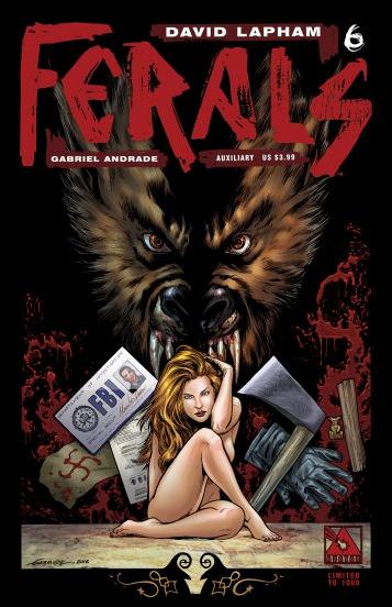 Ferals issue 6-F Auxiliary Cover 1/1000
