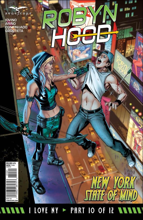 Robyn Hood: I Love NY issue 10-B David Lorenzo Riveiro Cover