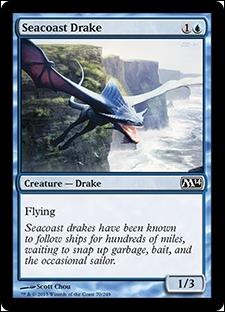 Magic the Gathering: 2014 Core Set (Base Set) card 70 Seacoast Drake