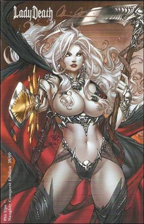 Lady Death: Pin Ups issue 1-F Naughty Conquest Edition 1/69