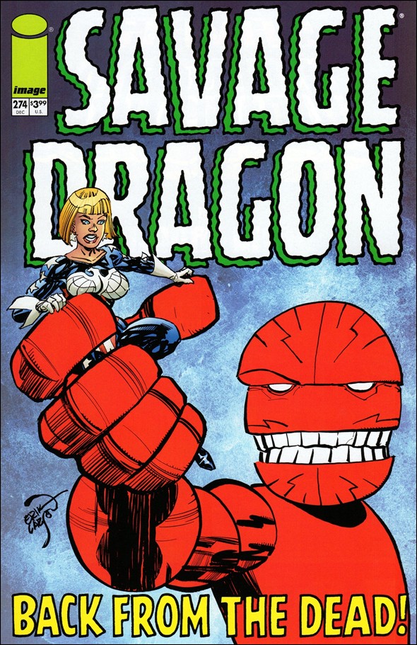 Savage Dragon (1993) issue 274-C Erik Larson Cover
