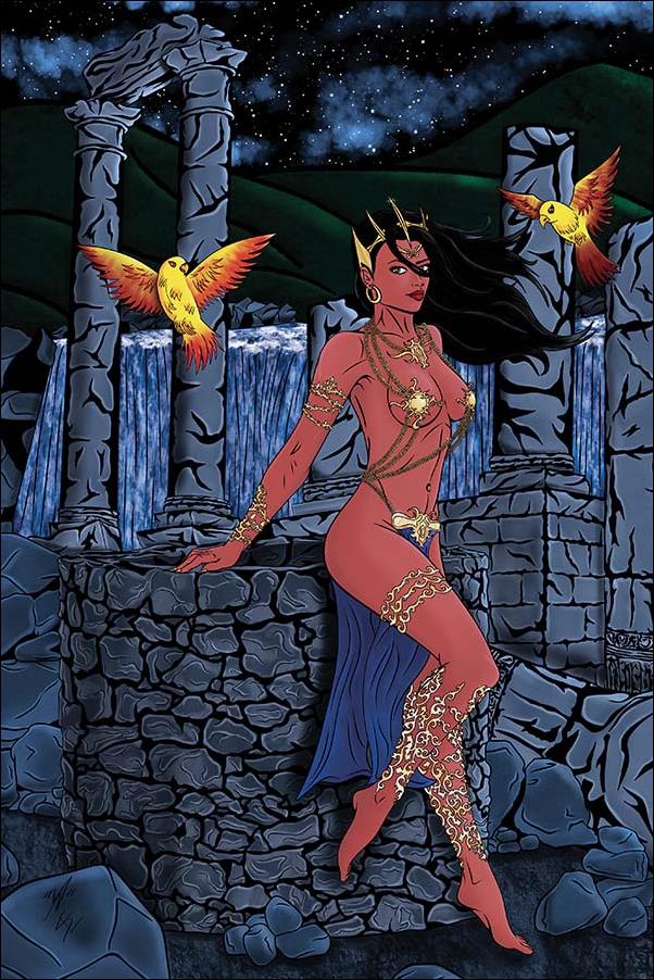 Dejah Thoris: Fairy Tales issue 1-K Sketch Ellis POP ROCKS Cover