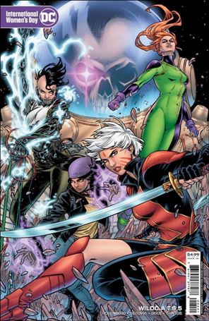WildC.A.T.s (2022) issue 5-D Rebekah Isaacs Women's Day Cardstock Cover