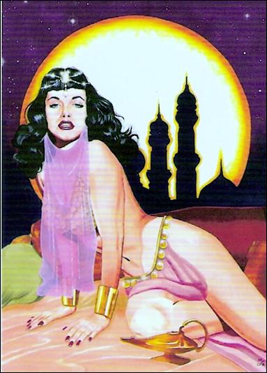 Bettie Page Private Collection (Promo) card Thank You