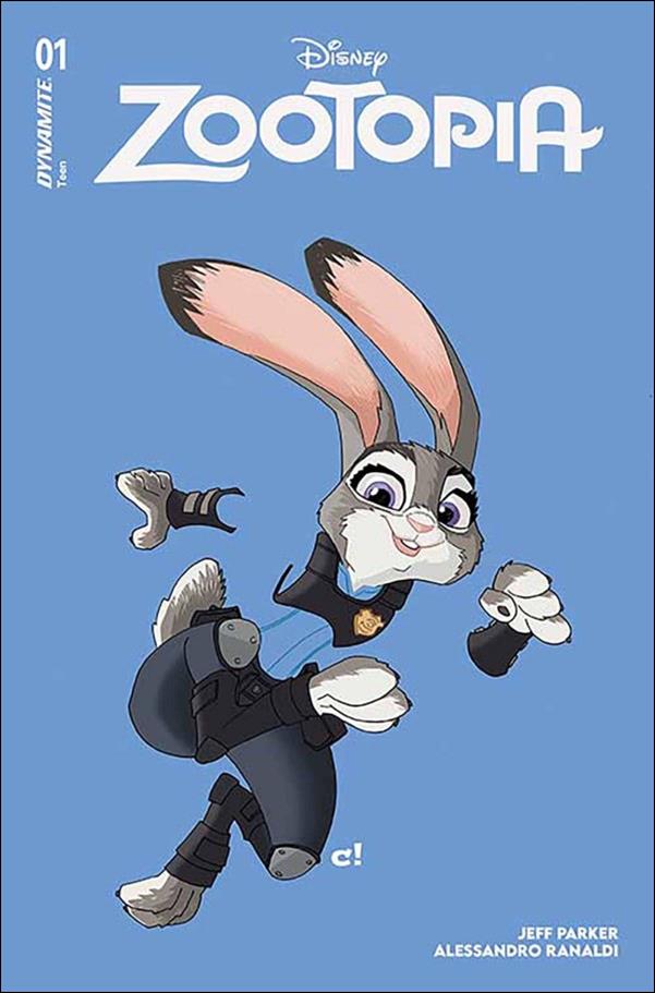 Zootopia (2025) issue 1-T Craig Rousseau Color Bleed Foil Cover