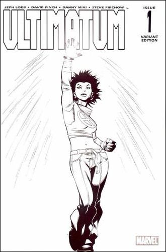 Ultimatum issue 1-C Ed McGuinness 1:75 Sketch Cover