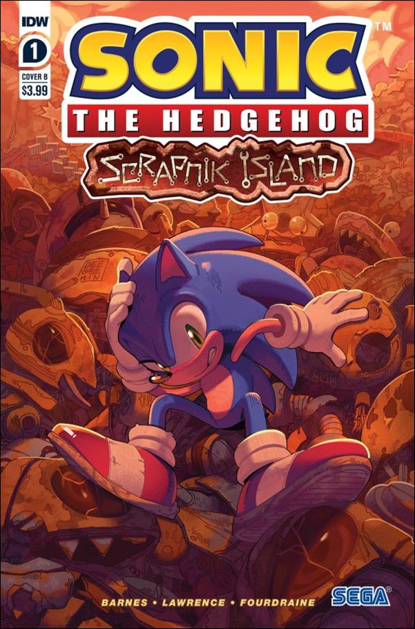 Sonic the Hedgehog: Scrapnik Island issue 1-B Min Ho Kim Cover