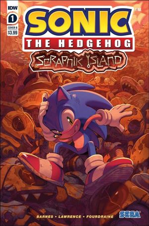 Sonic the Hedgehog: Scrapnik Island issue 1-B Min Ho Kim Cover
