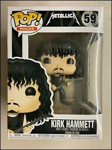 Pop! Rocks figure 59 Kirk Hammett